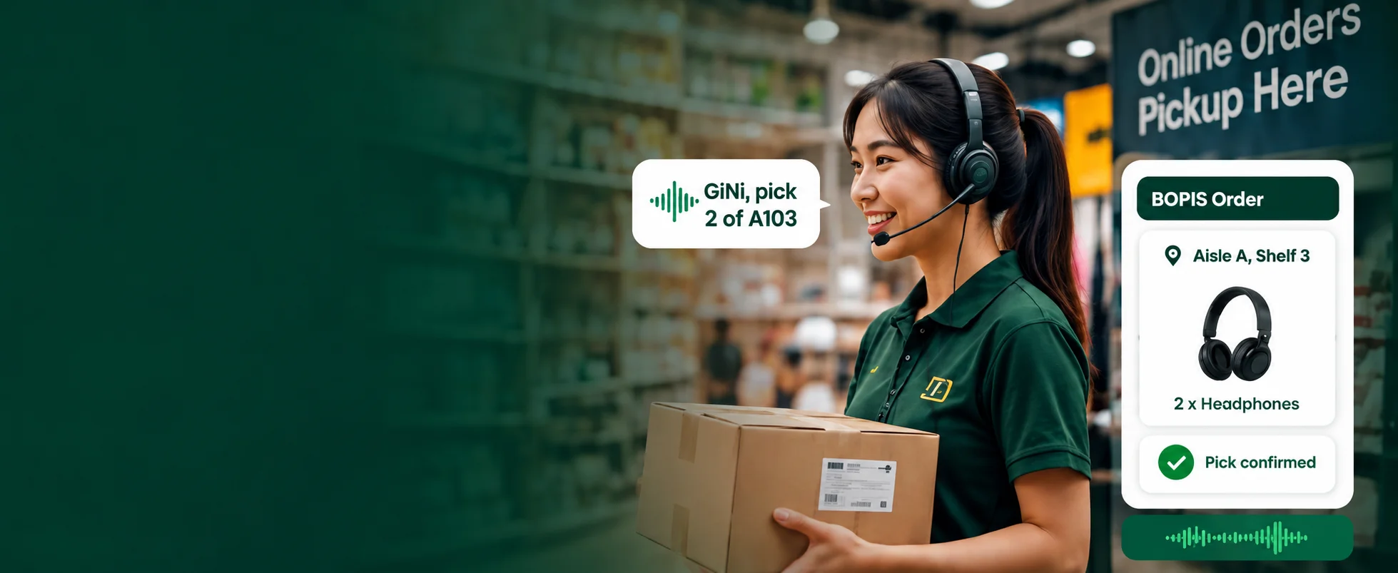 GiNi BOPIS Store Associate